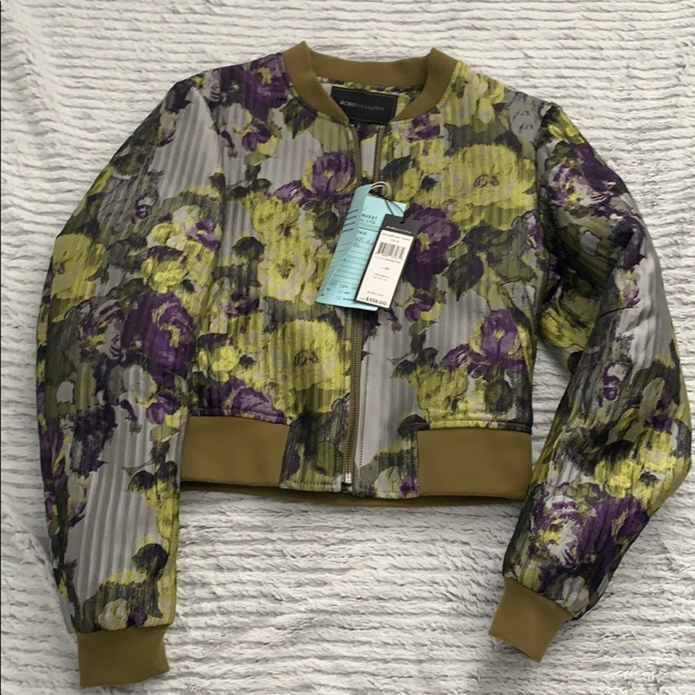 BCBG never worn bomber jacket